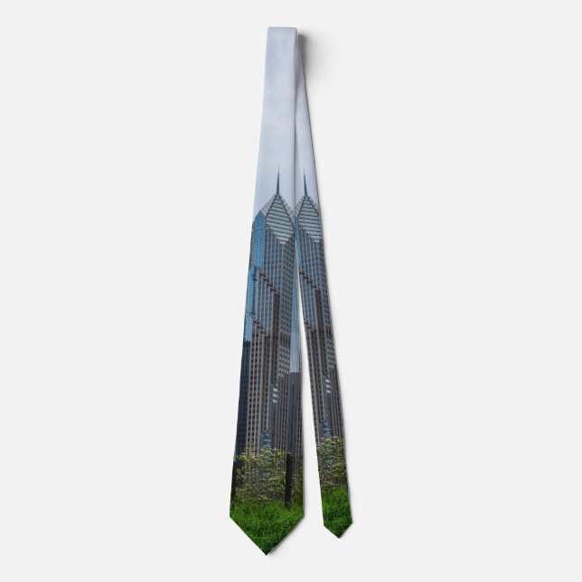 Aon And Two Prudential Neck Tie (Front)