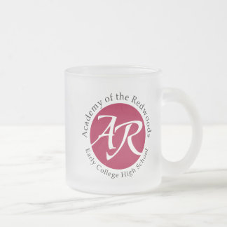 AOR logo glass Frosted Glass Coffee Mug