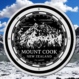 Aoraki Mount Cook - Canterbury New Zealand Patch