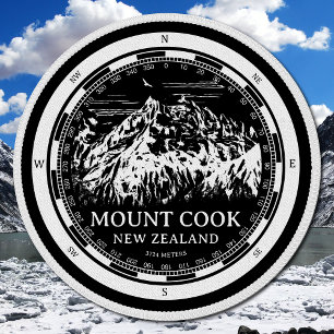 Aoraki Mount Cook - Canterbury New Zealand Patch