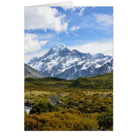 Aoraki / Mount Cook Cards (Front)