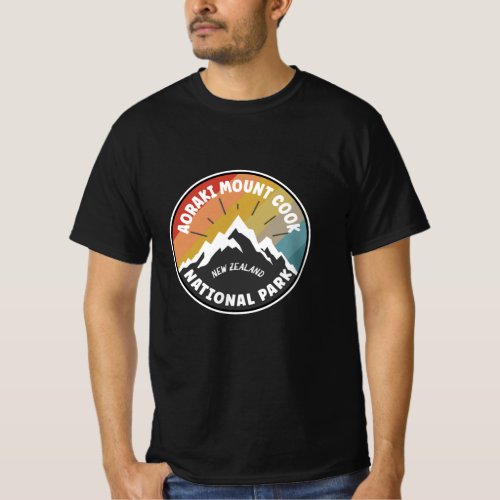 Aoraki Mount Cook National Park NZ T_Shirt