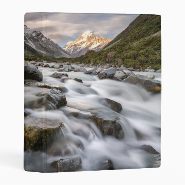 Aoraki Mt. Cook National Park | New Zealand Mini Binder (Front/Spine)