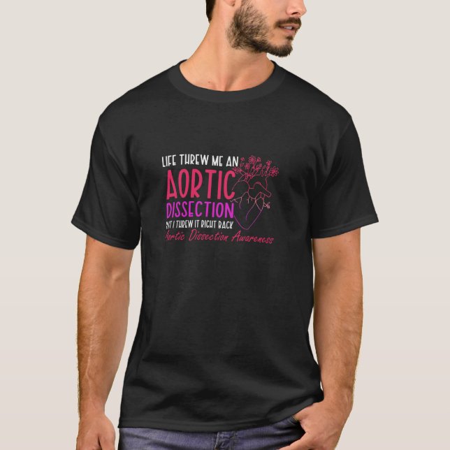 Aortic Dissection Survivor T-Shirt (Front)