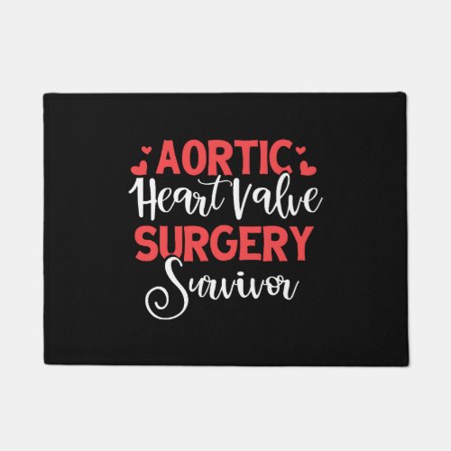 Aortic Heart Surgery Survivor Heart Disease Doormat