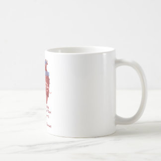AorticPig Valve Coffee Mug Ku & Art by Kevin Shea