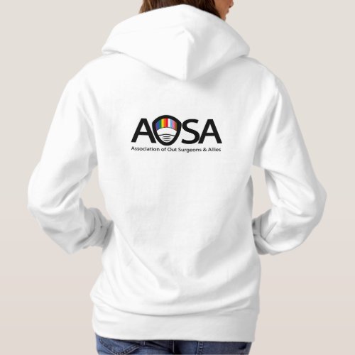 AOSA Hoodie front and back