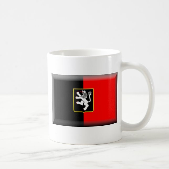 Aosta Valley Flag Coffee Mug (Right)