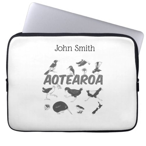 Aotearoa birds NZ Laptop Sleeve