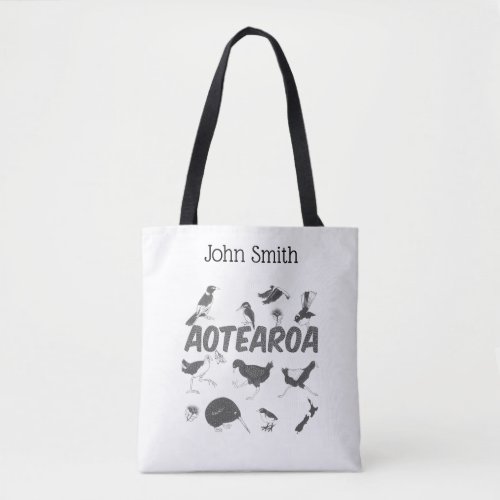 Aotearoa birds NZ Tote Bag