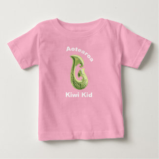 Aotearoa fish hook toddler baby T-Shirt