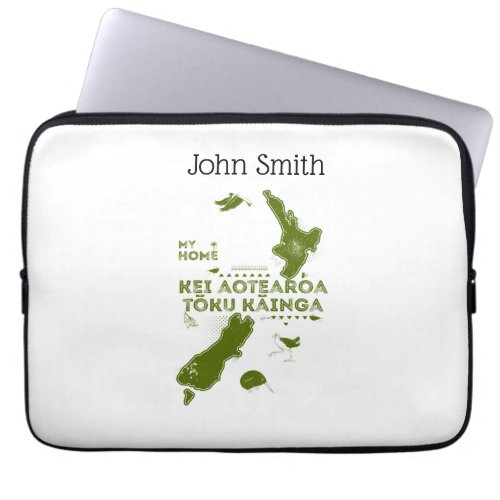 Aotearoa is my home laptop sleeve