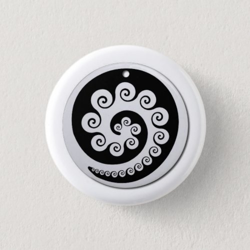AOTEAROA KORU button of new zealand