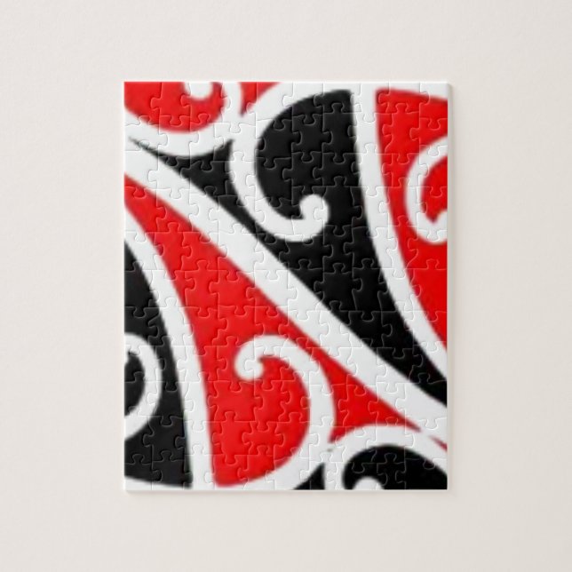 aotearoa maori jigsaw puzzle (Vertical)