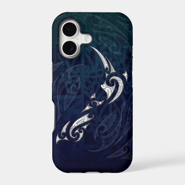 Aotearoa Map Iphone Case (Back)