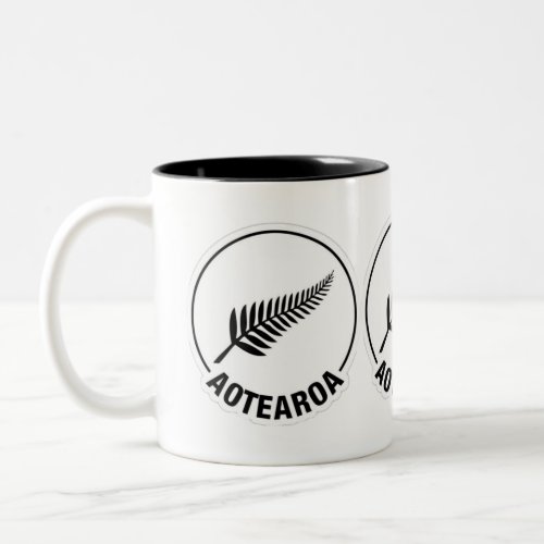 Aotearoa New Zealand 2 Tone Mug