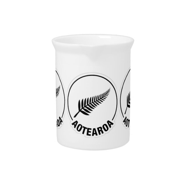 Aotearoa New Zealand Beverage Pitcher (Front)