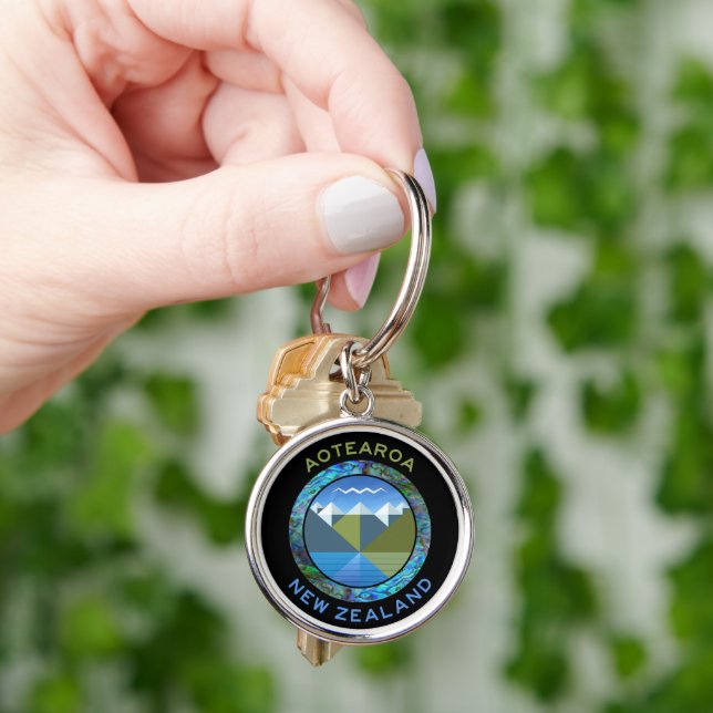 AOTEAROA NEW ZEALAND KEY RING (Hand)