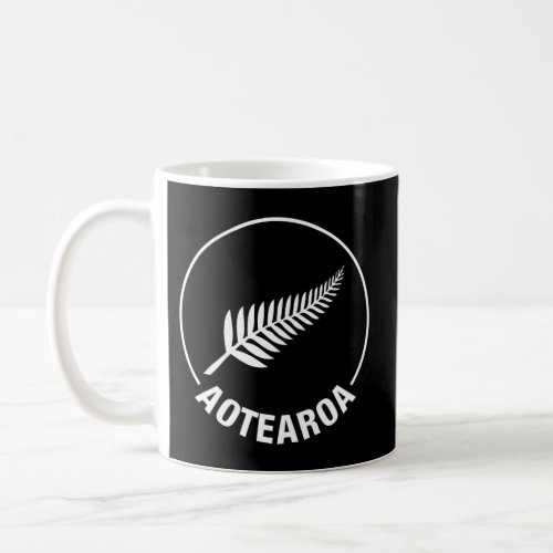 Aotearoa New Zealand Silver Fern Kiwi Maori Nz Spo Coffee Mug