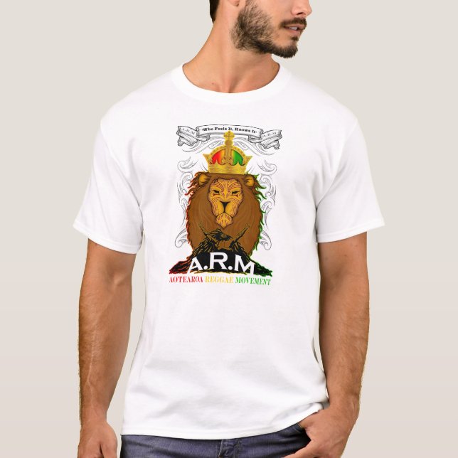 AOTEAROA REGGAE MOVEMENT T-Shirt (Front)