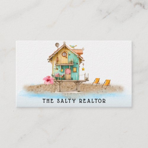 *~* AP13 REALATOR  Beach Rentals 5 B&amp;B Inn  Business Card