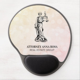 *~* AP15 Attorney Lawyer Justice Blind Layer Gel Mouse Pad