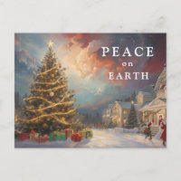 *~* AP44 Vintage Winter Scene Christmas PHOTO