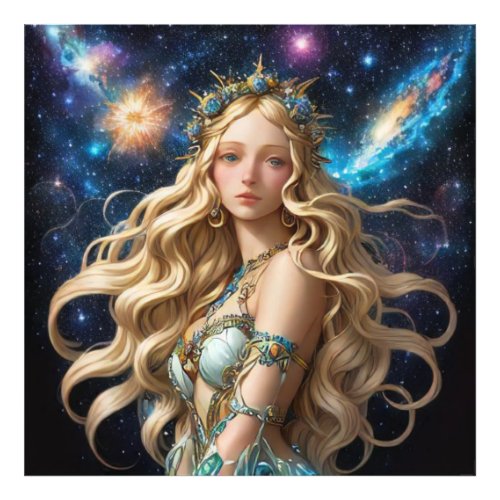  AP58 Cosmic Women Fantasy CELESTIAL Photo Print