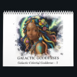 *~* AP58 Galactic Women Fantasy Cosmic Planets 3 Calendar<br><div class="desc">CALENDAR - This is Calendar 3 of this COSMIC GALACTIC MAGICAL series. Search AP58 for similar items - TRANSFER images to other Zazzle products if you desire. Energetically Enhanced.digital 12 Month Mystical Magical Fantasy - VIBRANT powerful Digital Paintings . * A Powerful Beautiful Fantasy inspired Young Woman Cosmic Empowerment artsy...</div>
