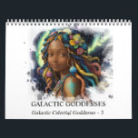 *~* AP58 Galactic Women Fantasy Cosmic Planets 3 Calendar<br><div class="desc">CALENDAR - This is Calendar 3 of this COSMIC GALACTIC MAGICAL series. Search AP58 for similar items - TRANSFER images to other Zazzle products if you desire. Energetically Enhanced.digital 12 Month Mystical Magical Fantasy - VIBRANT powerful Digital Paintings . * A Powerful Beautiful Fantasy inspired Young Woman Cosmic Empowerment artsy...</div>