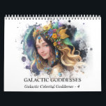 *~* AP58 Galactic Women Fantasy Cosmic Planets 4 Calendar<br><div class="desc">CALENDAR - This is Calendar 4 of this COSMIC GALACTIC MAGICAL series. Search AP58 for similar items - TRANSFER images to other Zazzle products if you desire. Energetically Enhanced.digital 12 Month Mystical Magical Fantasy - Enchangting powerful Digital Paintings . * A Powerful Beautiful Fantasy inspired Young Woman Cosmic Empowerment artsy...</div>
