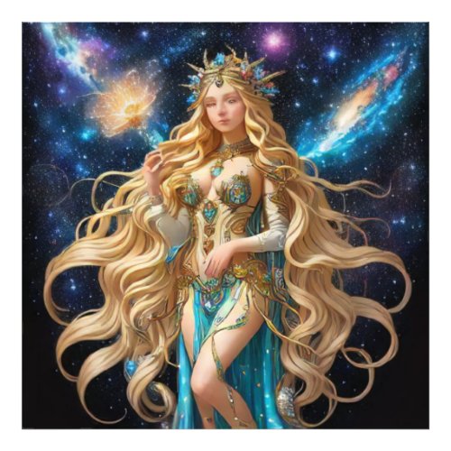  AP58 Galactic Women Fantasy Photo Enlargement