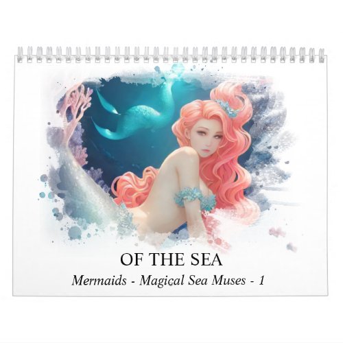  AP60 Magical Mermaids Muses Sea  1 Calendar
