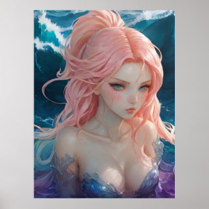 *~* AP60 Water Goddess Fantasy Sea Mermaid 26 Poster