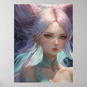 *~* AP60 Water Goddess Fantasy Sea Mermaid 35 Poster