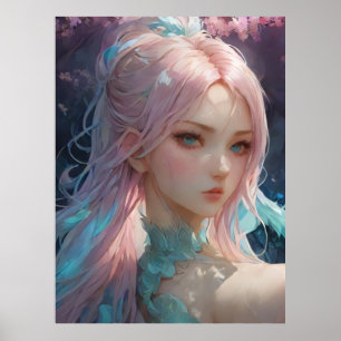 *~* AP60 Water Goddess Fantasy Sea Mermaid 40 Poster
