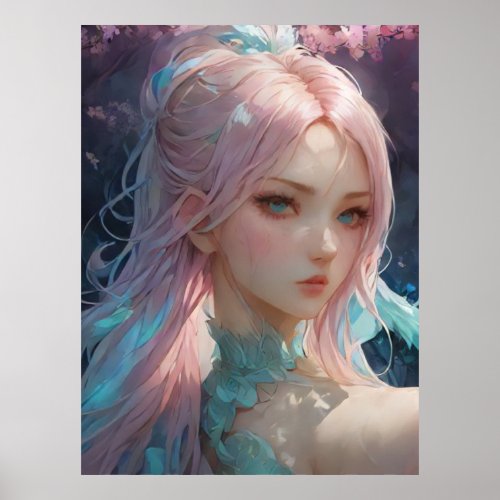 *~* AP60  Water Goddess Fantasy Sea Mermaid 40 Poster