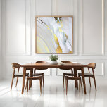 *~ AP66 Marble Stone Abstract White Gold Foil Canvas Print<br><div class="desc">Search AP66 and AR66 for similar items - Energetically Enhanced.digital WALL Stretched CANVAS ABSTRACT ART Photo Print - Digital Artsy Painting - Easily Transferred. * Digital Abstract WATERCOLOR lovely AGATE GEODE MARBLE STONE Graceful Energy filled Fantasy . The digital painting has interesting TEXTURE in the way of abstract color -...</div>