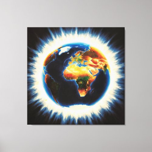   AP70 Light Earth World Cosmic Love Canvas Print