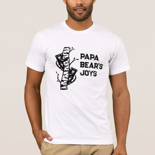  AP86 PAPA BEARs JOYS _ Cubs Fathers Day T_Shirt