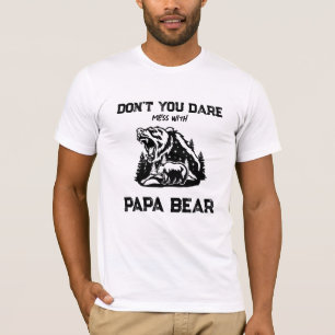 *~* AP86 Roaring PAPA BEAR Stars Father's Day T-Shirt