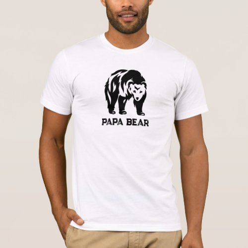 *~* AP86 Tough Looking Papa BEAR Father&#39;s Day T-Shirt