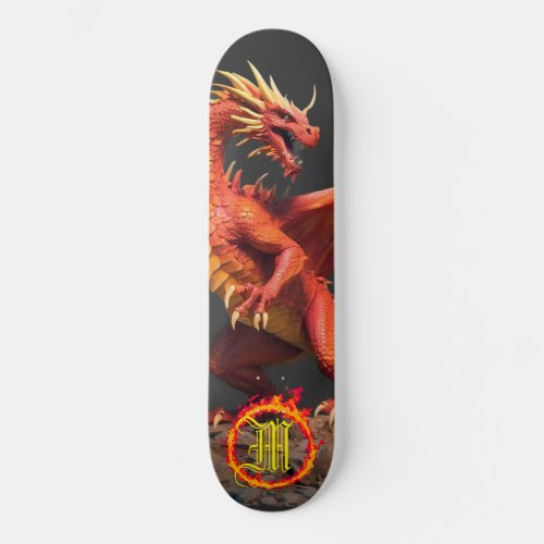   AP88 Circle of Fire Elemental Dragon Fierce Skateboard