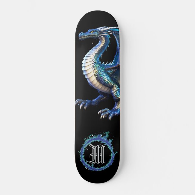 *~* AP88 Elemental Metallic Dragon Fire Skateboard (Front)