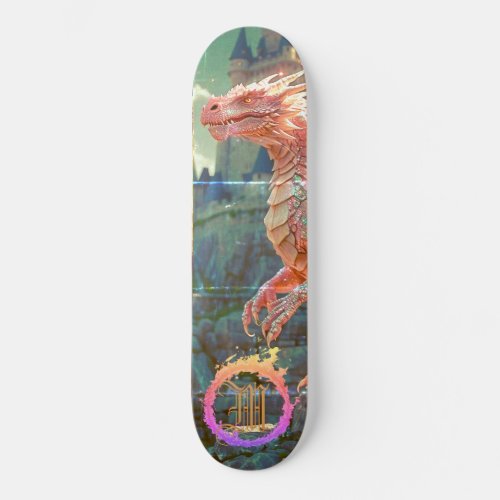   AP88 Ring of Fire Fierce Element Dragon  Skateboard