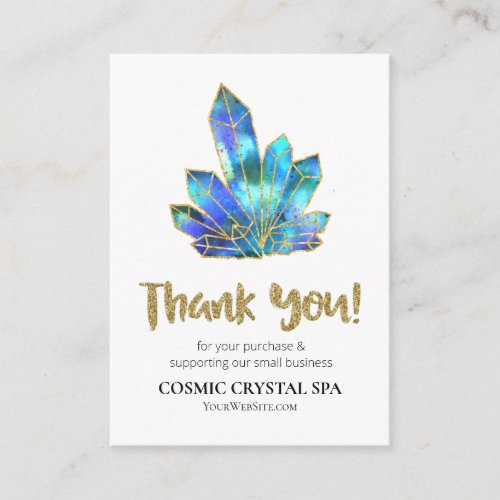 *~* AP8 COSMIC CRYSTAL Review THANK YOU LOGO QR