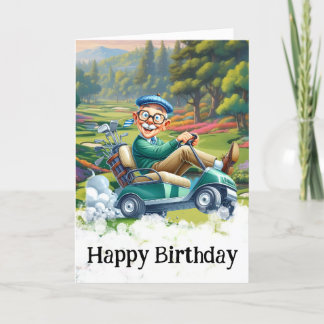 *~* AP94 Senior Man Funny Humor Birthday Card