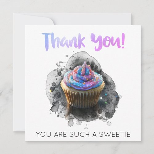 *~  AP99  Cup Cake THANK YOU