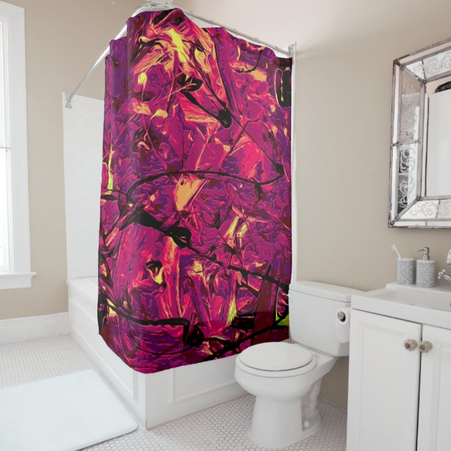 AP #787 SHOWER CURTAIN (In Situ)