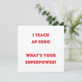 AP Euro History Teacher Superpower (Standing Front)